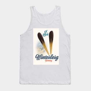 Winterberg Germany ski poster. Tank Top